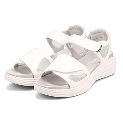 エル スポーツ ELLESPORT ベルクロサンダル　ESP12597 WHITE 23.0