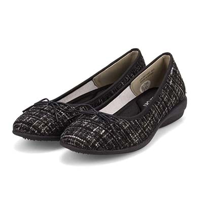 エル スポーツ ELLESPORT バレエシューズ  ESP14501 BLACK-TX 23.0