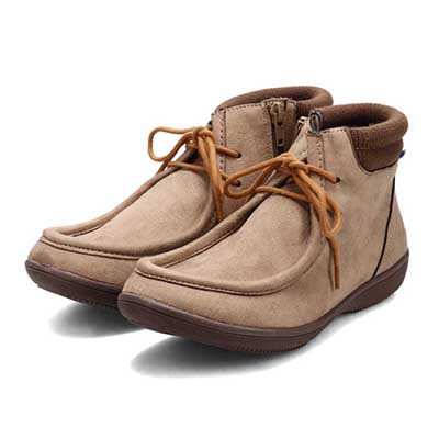 エル スポーツ ELLESPORT レースアップカジュアルブーツ　ESP14503 OAK 23.0