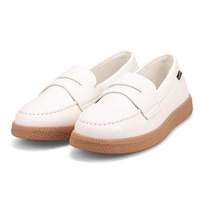 エル スポーツ ELLESPORT　オンオフ兼用！歩きやすさを追求したローファースニーカー　ESP14509 WHITE 23.0