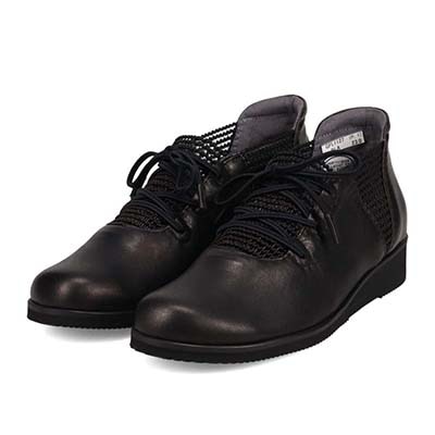 シティ ゴルフ City Golf  幅広4Eラストのカジュアルサマーブーツ　GFL1127 BLACK 23