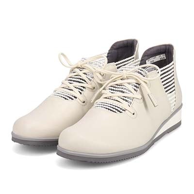 シティ ゴルフ City Golf  幅広4Eラストのカジュアルサマーブーツ　GFL1127 IVORY 23