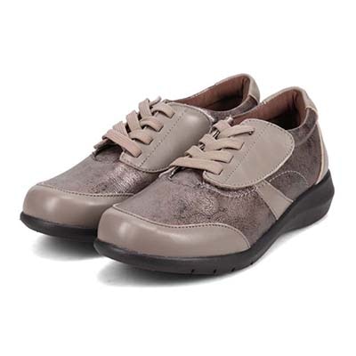 シティ ゴルフ City Golf  すっと履けるワンタッチレースアップシューズ  GFL1525 GRAY 23.0