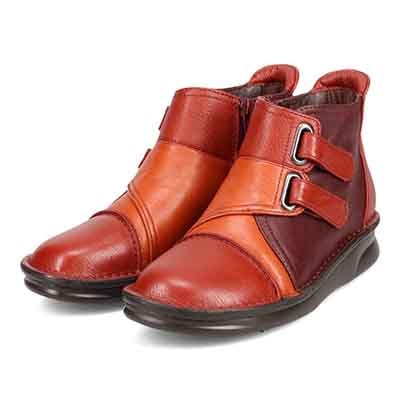 シティ ゴルフ City Golf  ゆったり足入れ アウトステッチ製法 カジュアルブーツ　GFL20128 OAK 23.0