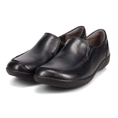 シティ ゴルフ City Golf  オブリークラスト　スリッポンカジュアルシューズ　GFL20142 BLACK 23.0