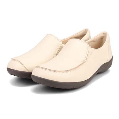 シティ ゴルフ City Golf  オブリークラスト　スリッポンカジュアルシューズ　GFL20142 IVORY 23.0