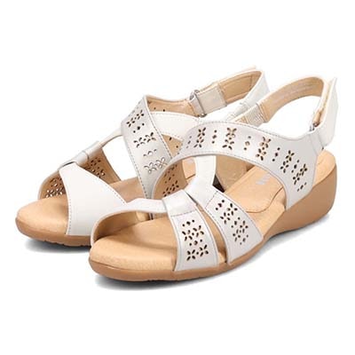 シティ ゴルフ City Golf  爽やかなサマーサンダル　GFL20143 SILVER/C M　(23.0～23.5)