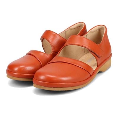 シティ ゴルフ City Golf    プラット製法のソフトカジュアルシューズ　GFL20144 RED･BROWN 23.0