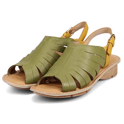 シティ ゴルフ City Golf  爽やかなサマーサンダル　GFL20145 KHAKI M　(23.0～23.5)