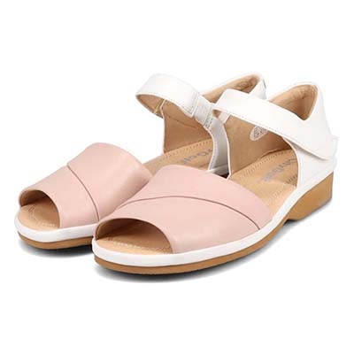 シティ ゴルフ City Golf  プラット製法のソフトカジュアルサンダル　GFL20146 WHITE/C M　(23.0～23.5)