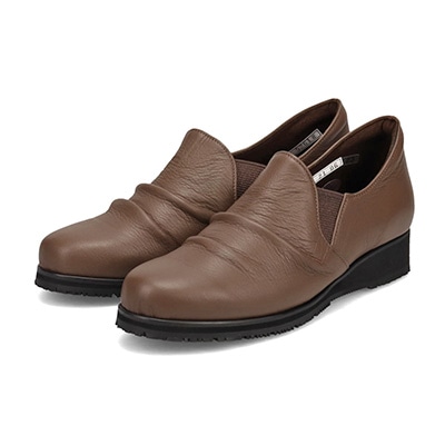 【防滑ソールタイプ】シティ ゴルフ City Golf ゆったりとした履き心地で大変好評なスリップオンカジュアルシューズ GFL5261H BLACK 23.0