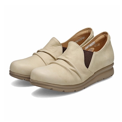 シティ ゴルフ City Golf ゆったりとした履き心地で大変好評なスリップオンカジュアルシューズ GFL5261 BEIGE 23.0