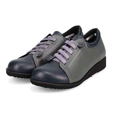 シティ ゴルフ City Golf  幅広５Eラストのレースアップカジュアルシューズ　GFL5301 D-GRAY/C 23.0