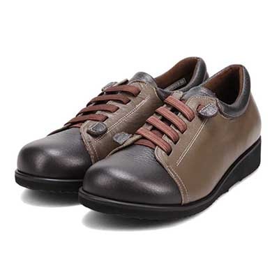 シティ ゴルフ City Golf  幅広５Eラストのレースアップカジュアルシューズ　GFL5301 D-OAK/C 23.0