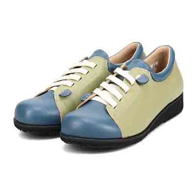 シティ ゴルフ City Golf  幅広５Eラストのレースアップカジュアルシューズ　GFL5301 D-OAK/C 23.0