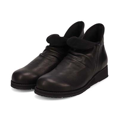 シティ ゴルフ City Golf  幅広５Eラストのカジュアルショートブーツ 防滑ソール GFL5305H BLACK 23.0