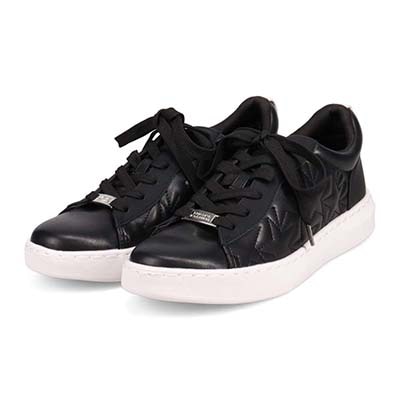 HIROKO KOSHINO キルティングレースアップスニーカー　HKL6209 BLACK 23