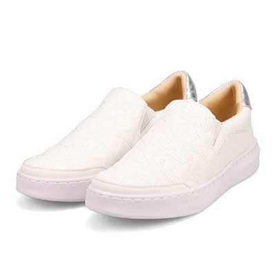 HIROKO KOSHINO キルティングスリッポンスニーカー　HKL6210 IVORY 23