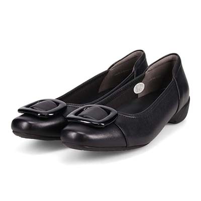 HIROKO KOSHINO    ローヒール・パンプス　HKL7521 BLACK 23.0