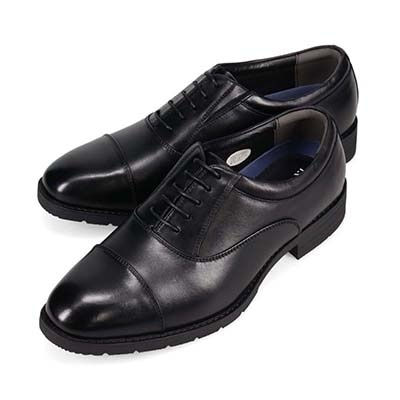 HIROKO KOSHINO HOMME  メンズ 内羽根ストレートチップビジネスシューズ HR5008 BLACK 25.0