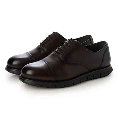 HIROKO KOSHINO HOMME  メンズ 内羽根ストレートチップドレスシューズ　HR5012 BLACK 25.0