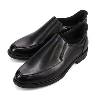 HIROKO KOSHINO HOMME  メンズ　スリッポンビジネスシューズ　HR7303 BLACK 25.0