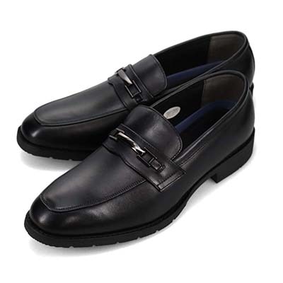 【大きいサイズ】HIROKO KOSHINO HOMME  メンズ ビットローファー HR5011 BLACK 28.0