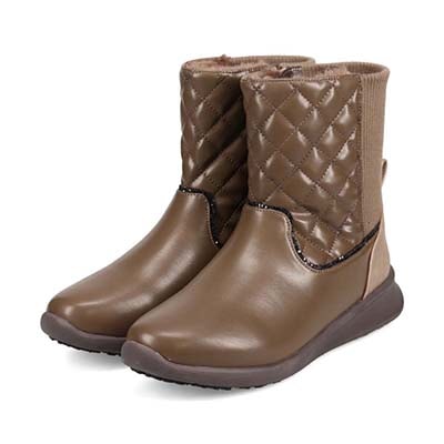 HIROKO KOSHINO FEMME　グラスファイバー入り寒冷地用スノーブーツ　HRL2024 OAK 23.0