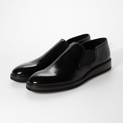 キャサリンハムネットロンドン Katharine Hamnett London サイドゴア プレーントゥ ビジネス スリップオンシューズ Kh 25 0 Black メンズ Madras マドラス公式サイト オンラインショップ 靴メーカー直営公式通販