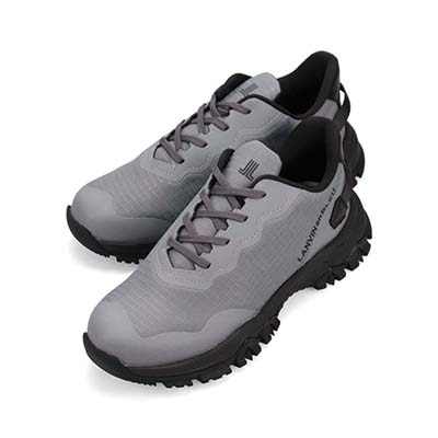 ランバンオンブルー LANVIN en Bleu  トレイルランニングスニーカー　LB1007 GRAY 25.0
