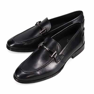 LANVIN COLLECTION　ビット金具付きローファー　LV1013 BLACK 25.0