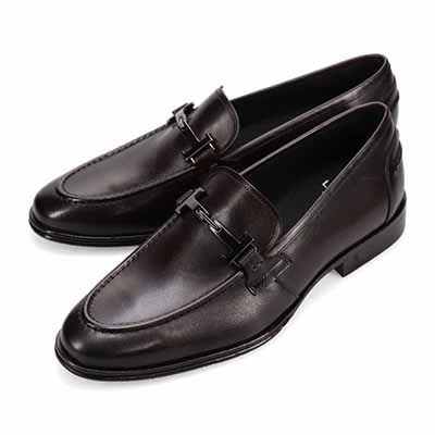 LANVIN COLLECTION　ビット金具付きローファー　LV1013 D-BROWN 25.0