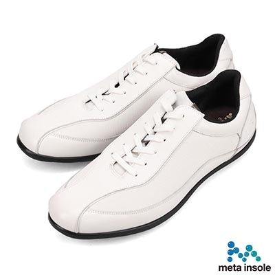 マドラス madras 特許 リカバリーメタインソール搭載シューズ  レザースニーカー　M502MT WHITE 25.0