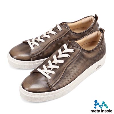 マドラス madras 特許 リカバリーメタインソール搭載シューズ  カジュアルレザースニーカー　M516MT GRAY 25.0