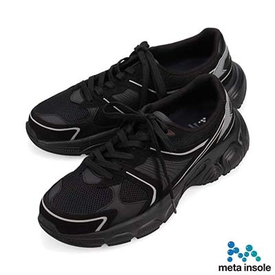 マドラス madras 特許 リカバリーメタインソール搭載シューズ メンズカジュアルスニーカー　M5231MT BLACK 25.0