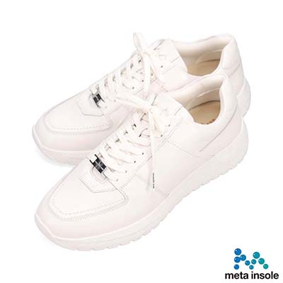 マドラス madras 特許 リカバリーメタインソール搭載シューズ  メンズカジュアルレザースニーカー　M560MT　ユニセックスサイズ展開 WHITE 25.0