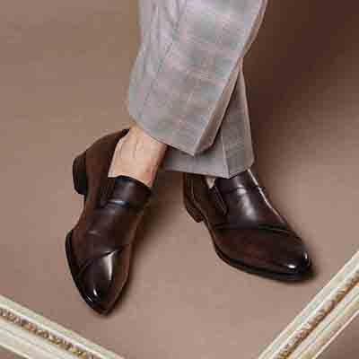 マドラス madras 特許 リカバリーメタインソール搭載シューズ  秀逸さ光る、エントリーモデル　スリッポン・ビジネスシューズ　M603MT D-BROWN 25.0