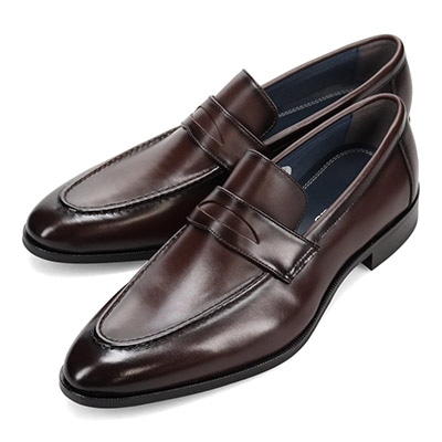 マドラス madras コインローファー   M6203A D-BROWN 25.0