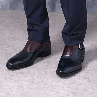 未使用級！マドラス GORE-TEX シングルモンクストラップ