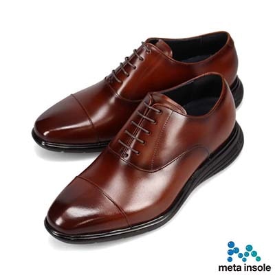 マドラス madras 特許 リカバリーメタインソール搭載シューズ  ビークトウ 内羽根ストレートチップ リカバリードレススニーカー　M8833MT BROWN 25.0