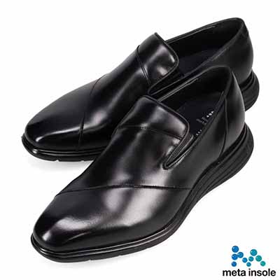 マドラス madras 特許 リカバリーメタインソール搭載シューズ メンズスリッポンドレスカジュアルシューズ　M8835MT BLACK 25