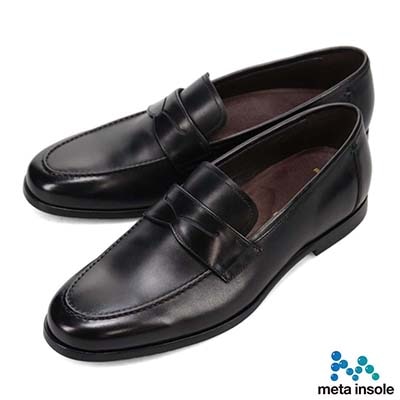 マドラス madras 特許 リカバリーメタインソール搭載シューズ  コインローファー　M921MT BLACK 25.0