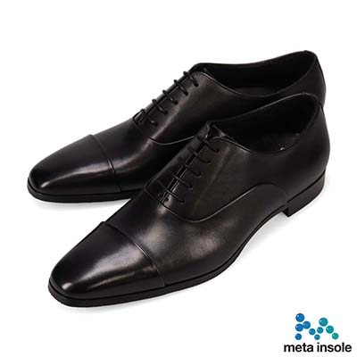 マドラス madras 特許 リカバリーメタインソール搭載シューズ  イタリアンカーフ 内羽根ストレートチップドレスシューズ　M923MT BLACK 25.0