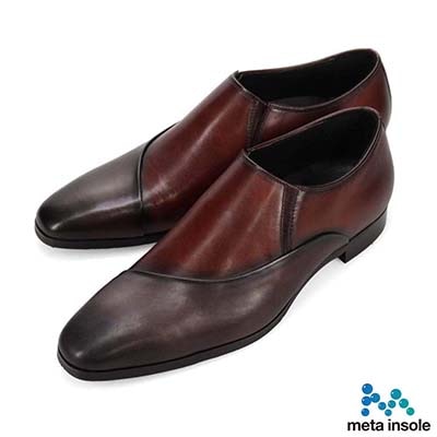 マドラス madras 特許 リカバリーメタインソール搭載シューズ  イタリアンカーフ スリッポンドレスシューズ　M925MT BLUE/NAVY 25.0