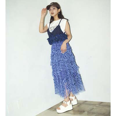 TGC×madras　最旬トレンドを履きこなす！TGC in あいち・なごや 2026 出演モデル着用シューズ　厚底サンダル　MAL7583TGC WHITE M（23.0cm～23.5cm）