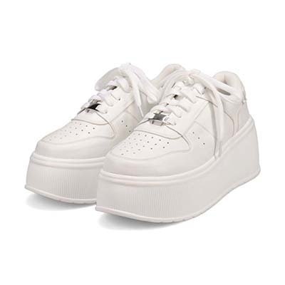 自分史上最高のスタイルへ！マドラス madras TGC in あいち・なごや 2026 出演モデル着用シューズ　厚底スニーカー　MAL7585TGC WHITE M（23.0cm～23.5cm）