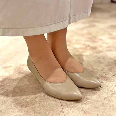 マドラス madras 特許 リカバリーメタインソール搭載  フォーマル 3.5cm  ローヒールパンプス MAL9107MT BEIGE 23.0