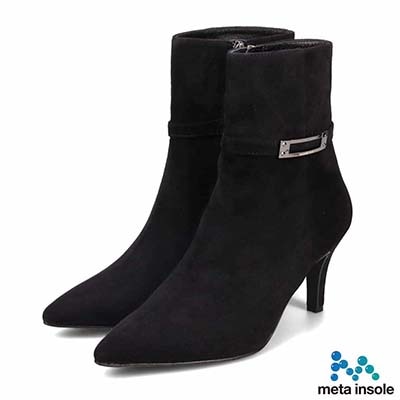 マドラス madras 特許 リカバリーメタインソール搭載 圧倒的な安定感の品格漂う 美脚ブーツ　MAL9113MT BLACK-SILKY 23.0