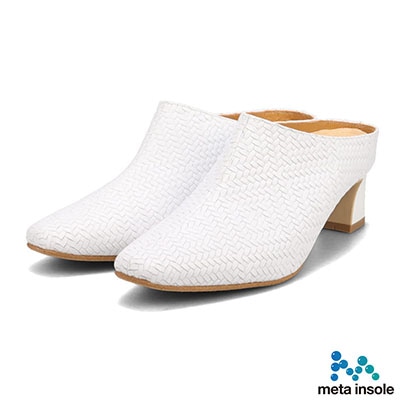 マドラス madras 特許 リカバリーメタインソール搭載　イタリアンレザーを贅沢に使った美しいミュール　MAL9119MT WHITE-EB 23.0