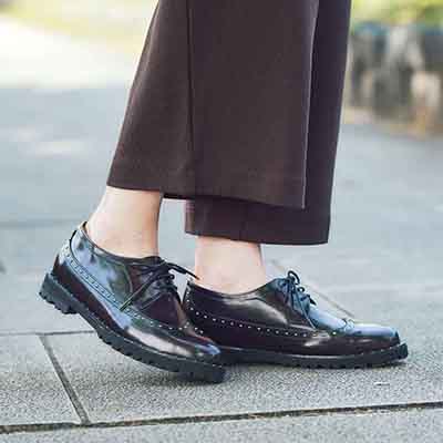 マドラス madras 特許 Recovery meta insole搭載　上質できちんと感のあるレースアップシューズ　MAL9126AMT BLACK/BLACK 23.0
